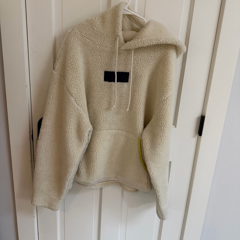 Cozy Cream Sherpa Hoodie KITH - Picture 3 of 8